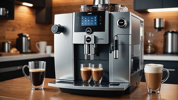 Découverte de la machine à café jura we8 pour entreprises